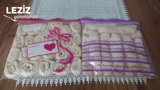 Ani Gelen Misafirler İçin Dondurucuya Börek Hazırlanması