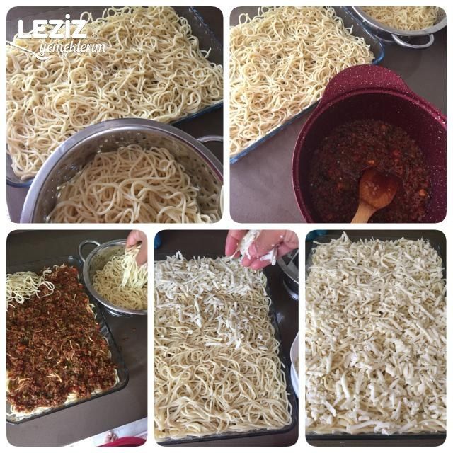 Fırında Kıymalı Makarna Tarifi