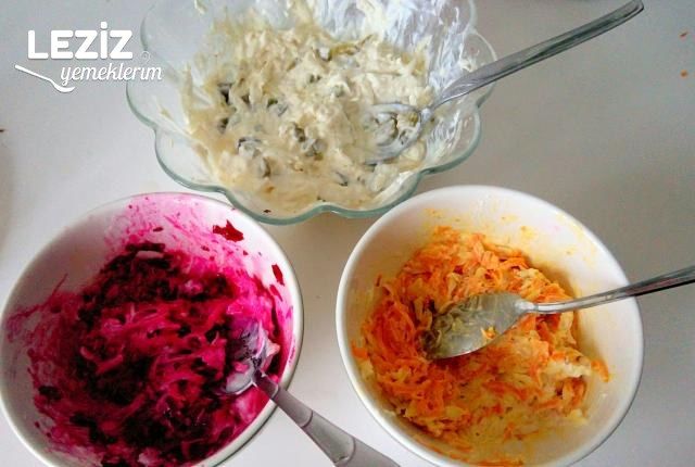 3 Renkli Kereviz Salatası