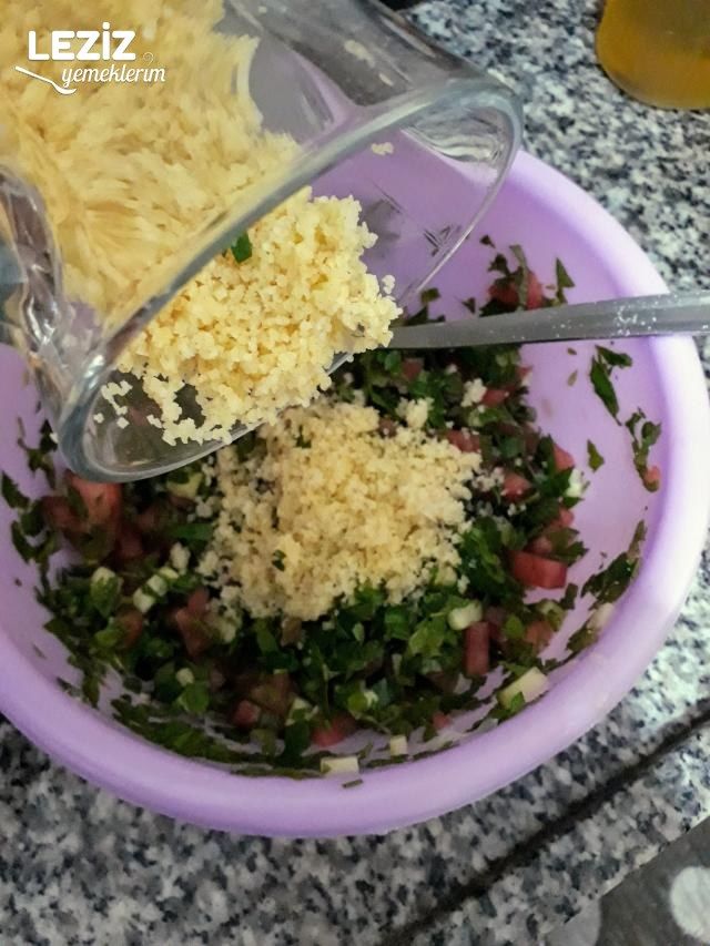 Tabule Salatası Tarifi
