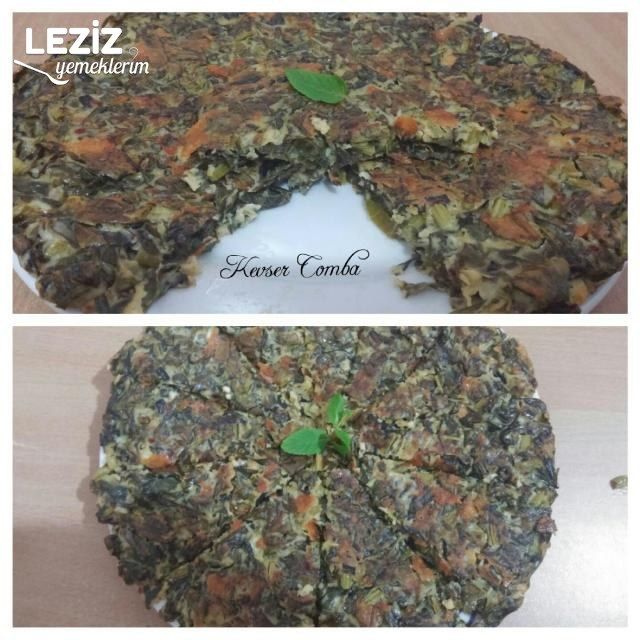 Tavada Yufkasız Pazı Böreği