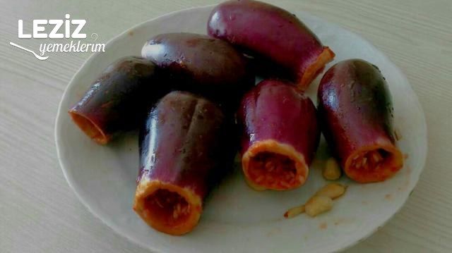Mor Patlıcan Dolması