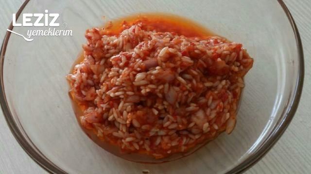 Mor Patlıcan Dolması