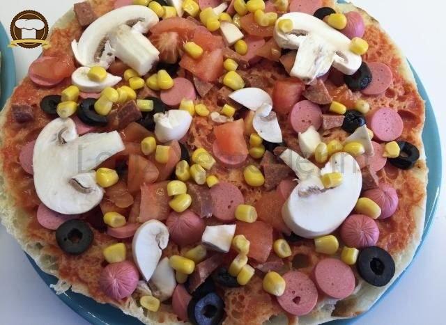 Bazlamadan Çok Kolay Pizza