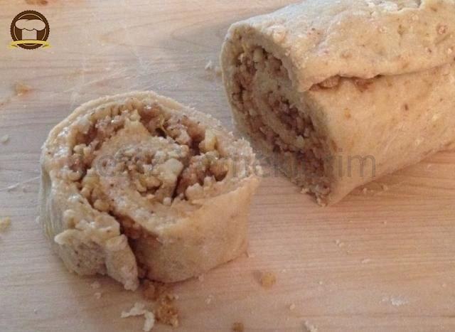 Tahinli Ve Cevizli Rulo Lokma
