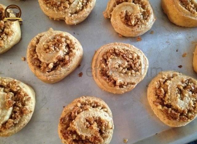 Tahinli Ve Cevizli Rulo Lokma