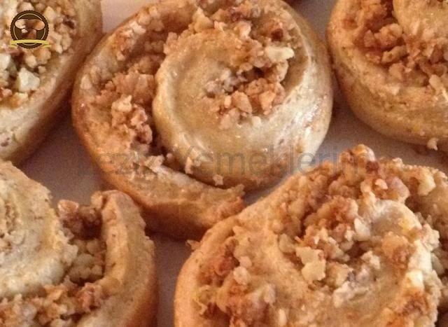 Tahinli Ve Cevizli Rulo Lokma