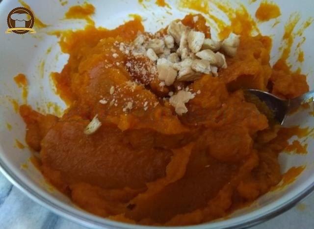 Balkabaklı Piramit Pasta