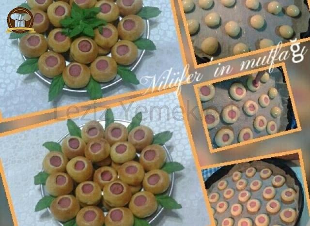 Tek Lokmalık Sosisli Poğaça