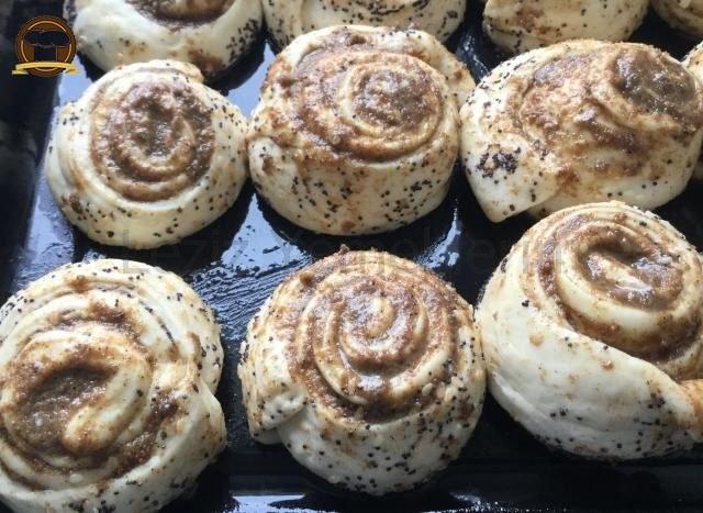Haşhaşlı Rulo Çörek Tarifi