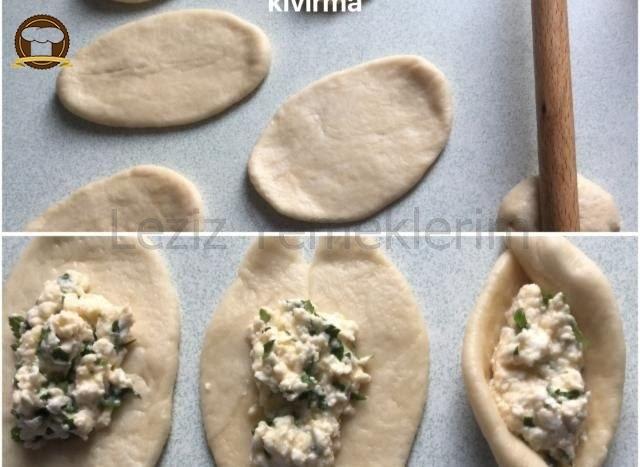 Peynirli Karnıyarık Çörek