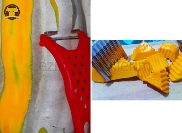 Fırın Poşetinde Kabak Tatlısı (Aşamalı)
