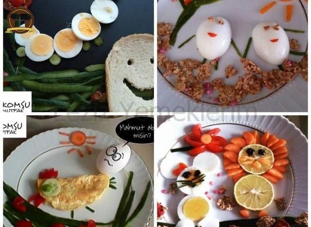 Çocuklara Neşeli Sunumlar