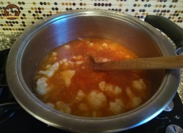 Domatesli Karnabahar Çorbası