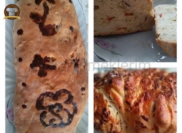 Kırmızı Biber Ve Rokalı Ekmek