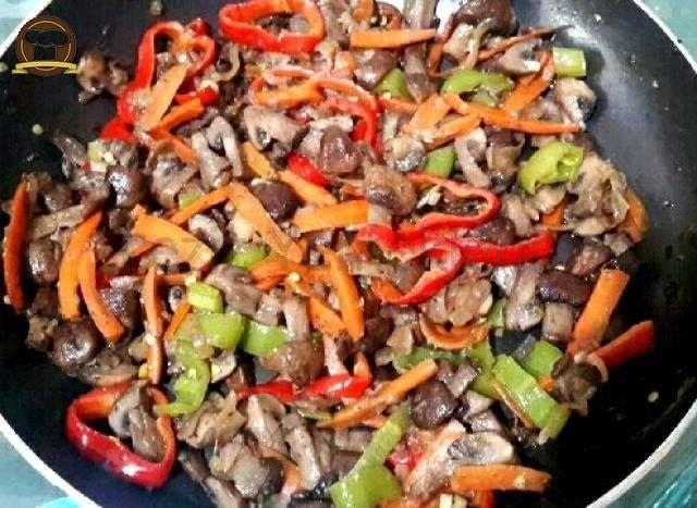 Kestane Mantarı Kavurması