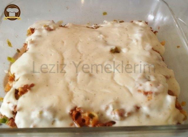 Kıymalı Pırasalı Graten