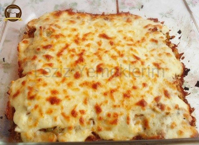 Kıymalı Pırasalı Graten