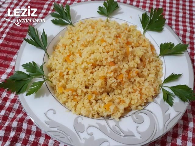 Havuçlu Bulgur Pilavı