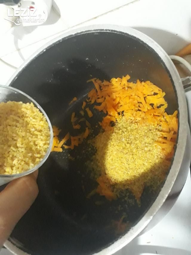 Havuçlu Bulgur Pilavı