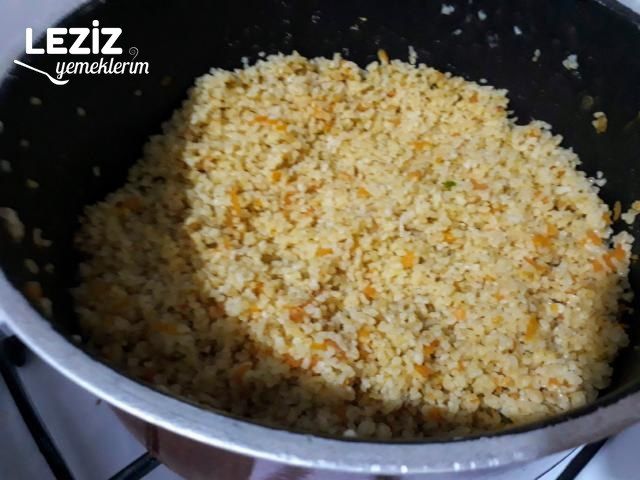 Havuçlu Bulgur Pilavı