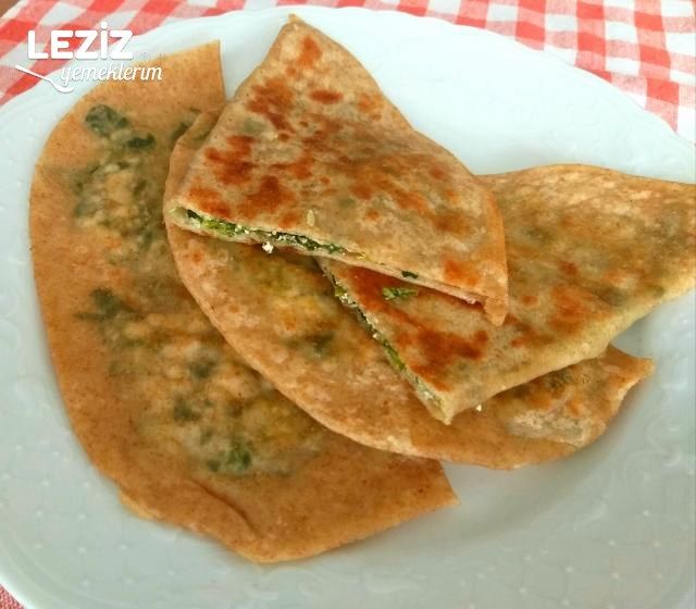 Tam Buğday Unlu Ispanaklı Börek (Yağsız Pişen)