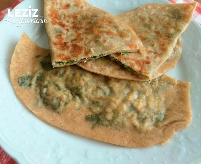 Tam Buğday Unlu Ispanaklı Börek (Yağsız Pişen)