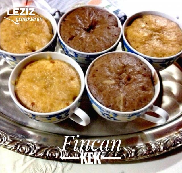 Pratik Fincan Kek Tarifi Leziz Yemeklerim
