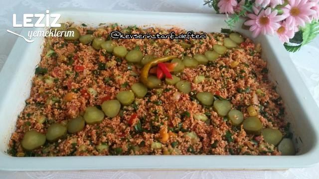 Şahane Kısır Tarifi