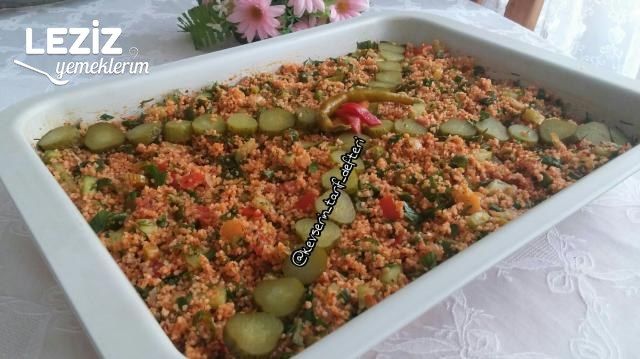 Şahane Kısır Tarifi