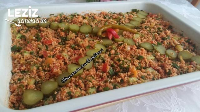 Şahane Kısır Tarifi