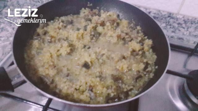 Ciğerli Bulgur Pilavı