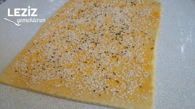 Susamlı Çubuk Kurabiye