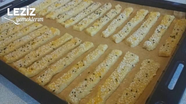 Susamlı Çubuk Kurabiye