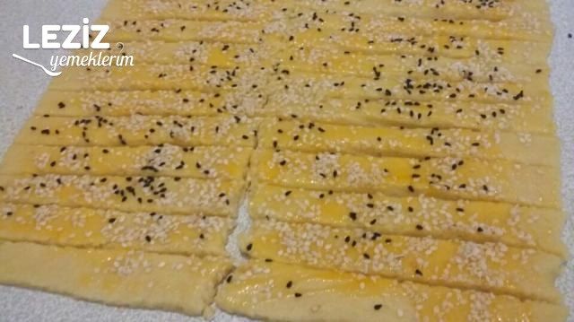 Susamlı Çubuk Kurabiye