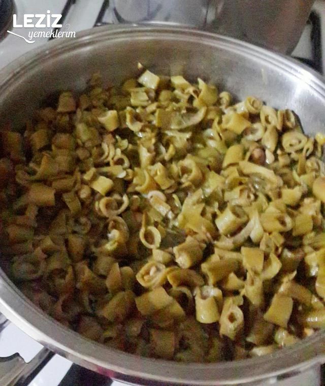 Zeytinyağlı Bakla Yemeği Yapımı