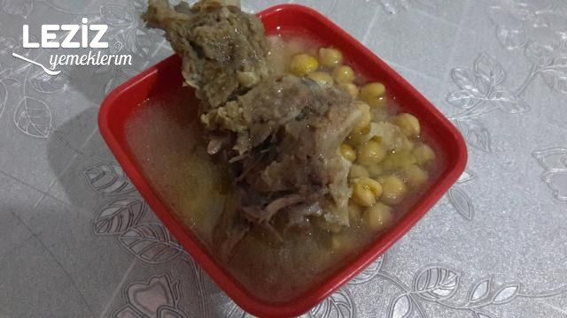 Ev Yapımı Et Suyu Bulyon Ve Nohut Tarifi