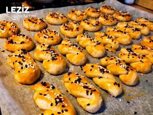 Pastahane Tadında Tuzlu Kurabiye Tarifi