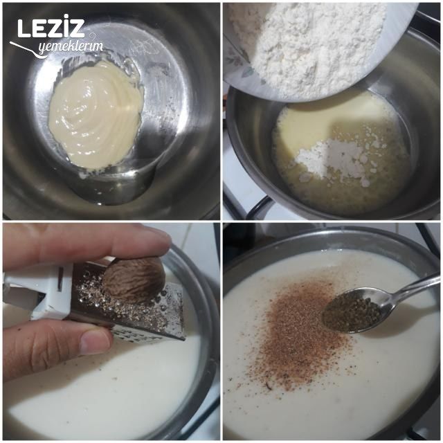 Beşamel Soslu Karnabahar Yemeği Tarifi