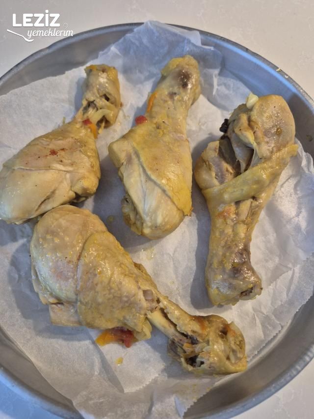 Tavuk Baget Ve Bademli Pilav İle Davet Yemeği