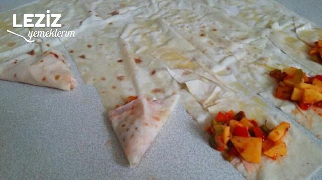 Patatesli Çıtır Börek (İç Harcı Çiğden)