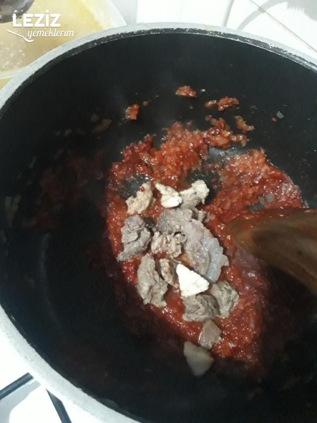 Etli Kuru Fasulye Yemeği Yapılışı