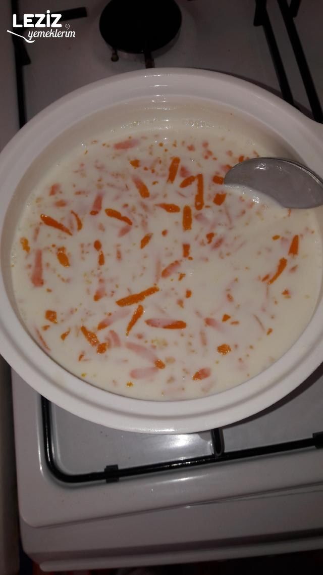 Muhallebili Portakallı Pelte