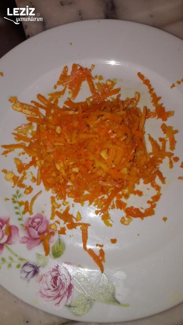 Muhallebili Portakallı Pelte