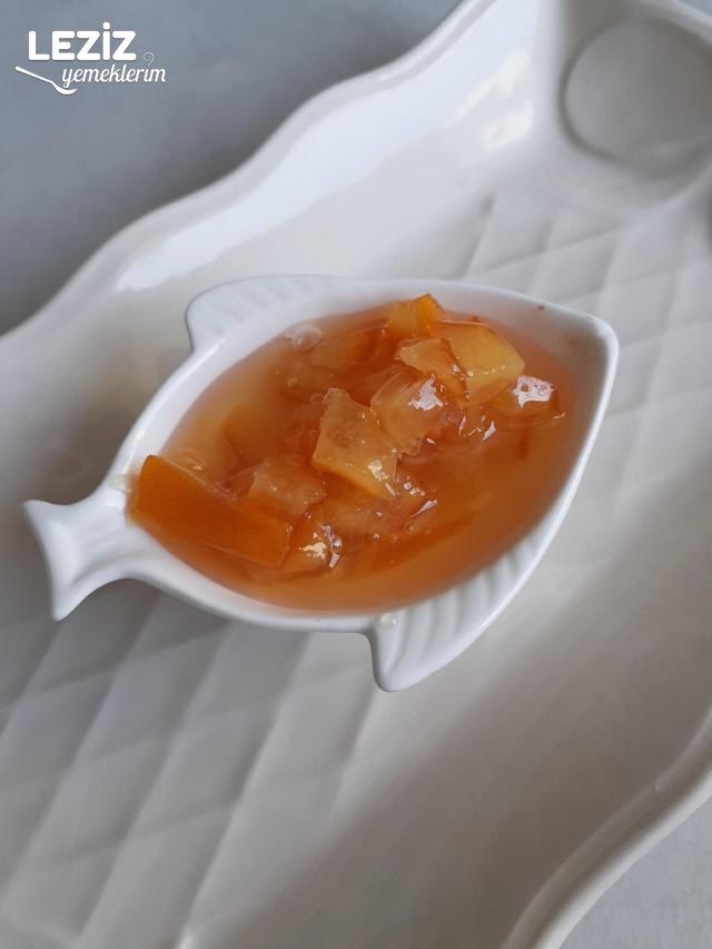 Portakal Kabuğu Reçeli Yapımı