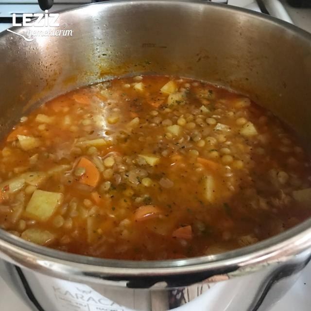 Yeşil Mercimek Yemeği Tarifi