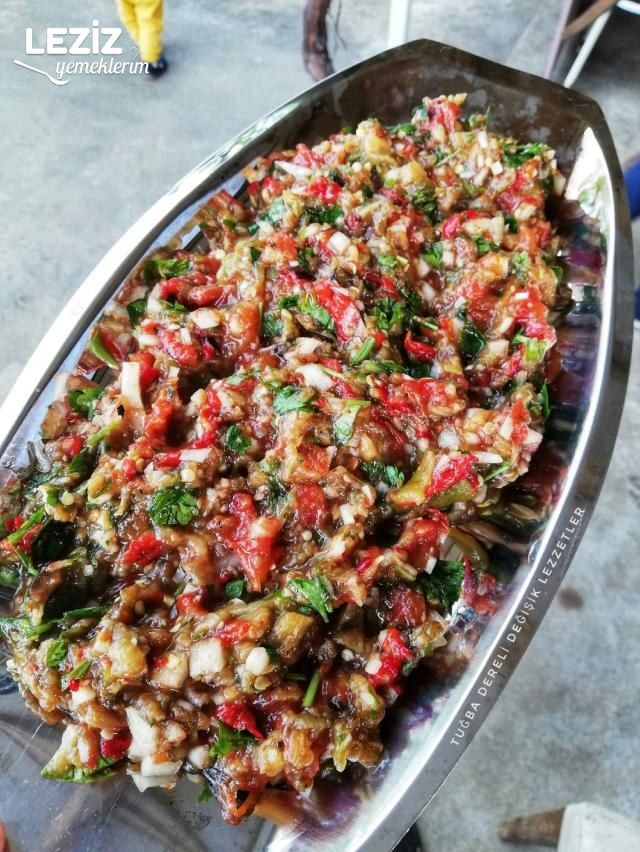 Malatya Usulü Közde Ezme Salata
