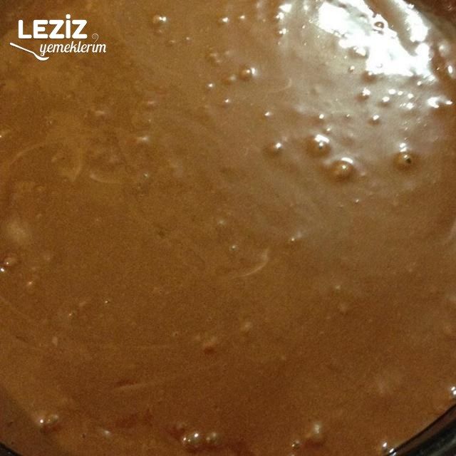 Pudingi İle Pişen Kek