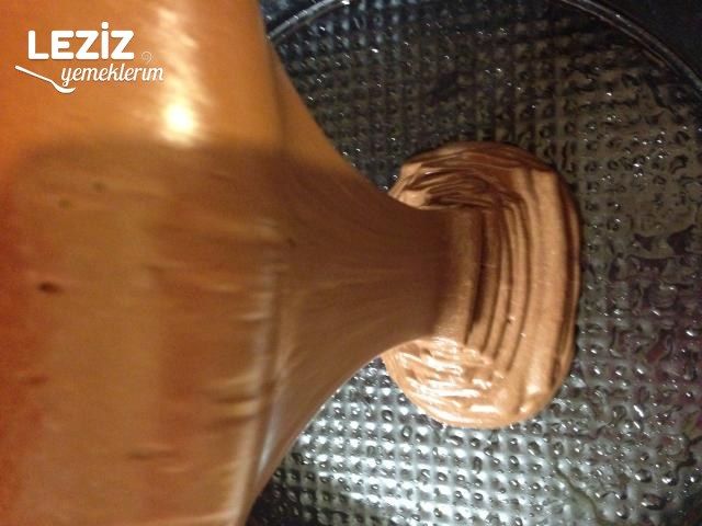 Pudingi İle Pişen Kek