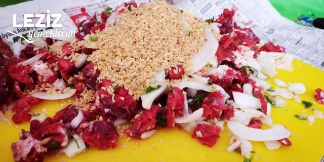 Bulgurlu Etli Satır Köftesi